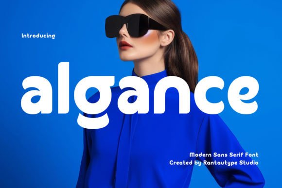Algance: A Modern Typeface for Digital Marketing