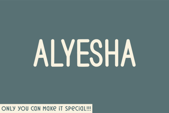 Alyesha Rounded: A Handwritten Font for Web Design