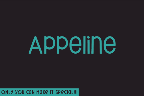 Appeline: A Handwritten Font for Web Design