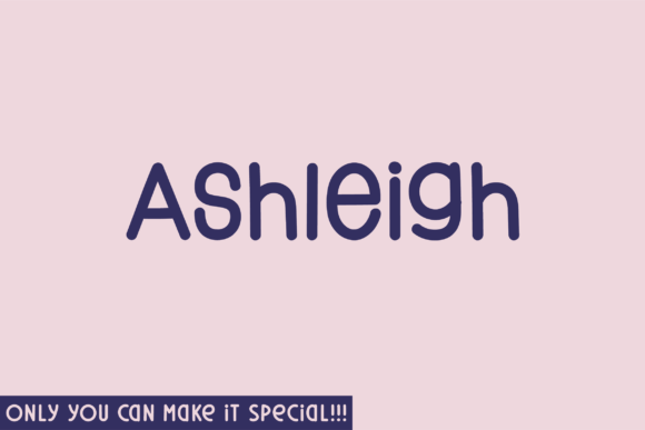 Ashleigh Rounded: A Handwritten Font for Calm Design