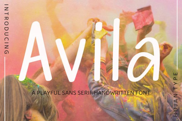 Avila: A Handwritten Font for Web Design