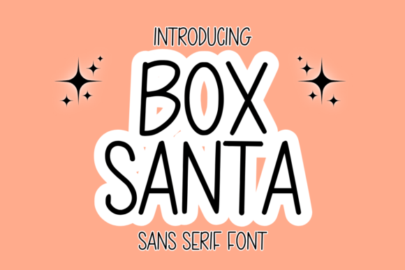 Box Santa: A Whimsical Sans Serif