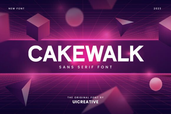 Cakewalk Font: A Timeless Sans Serif