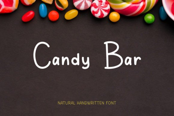 Candy Bar Font: Handwritten Elegance for Digital Marketing