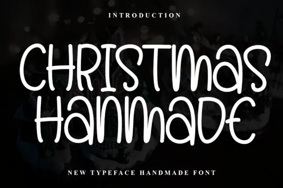 Christmas Hanmade Font for Elegant Design