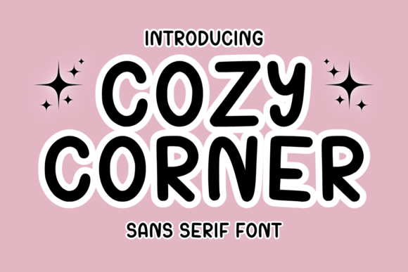 Cozy Corner: A Soft Font for Editorial Projects