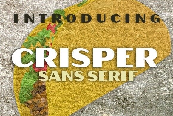 Crisper: A Modern Sans Serif Font