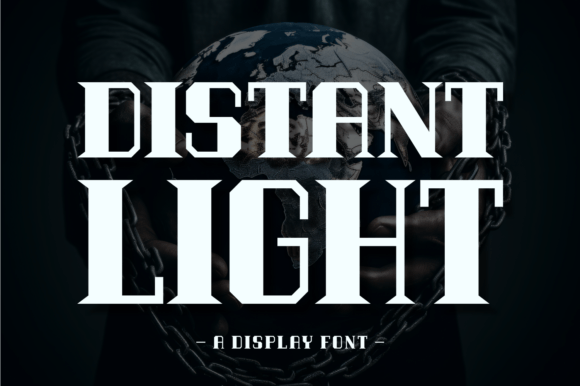 Distant Light Font: Festive and Fun