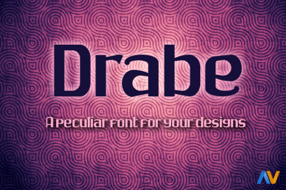 Drabe: A Font for Polished Branding