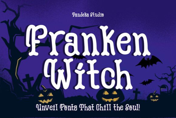 Franken Witch Font: A Spooky Touch for Editorial Design