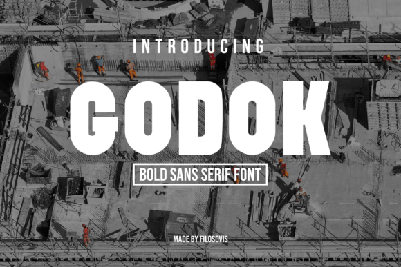 Godok: A Playful Font for Creative Campaigns