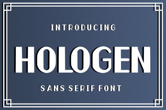 Hologen Font: Modern Typography for Web Design