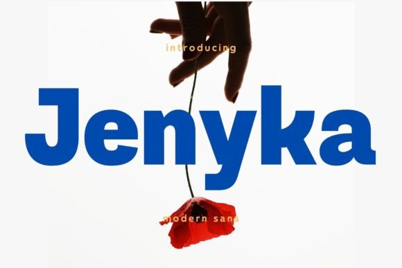 Jenyka: A Modern Typeface for Creative Projects