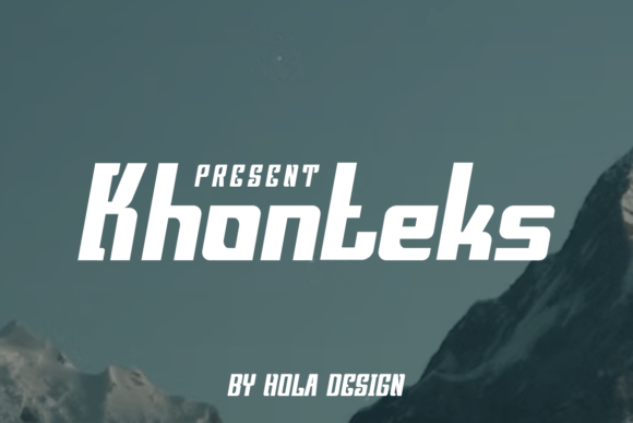 Khonteks: Modern Typography for Digital Marketing