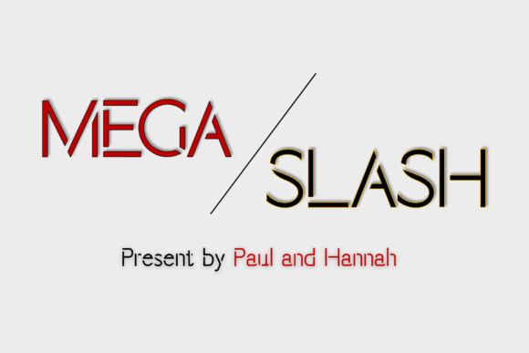 Mega Slash: A Bold Font for Digital Campaigns