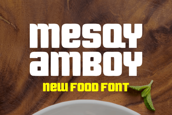 Mesqyamboy: A Bold Font for Digital Campaigns