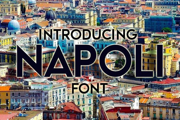 Napoli: A Stylish Sans Serif Font