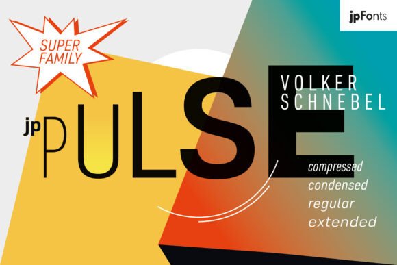 Pulse Jp Font for Editorial Design