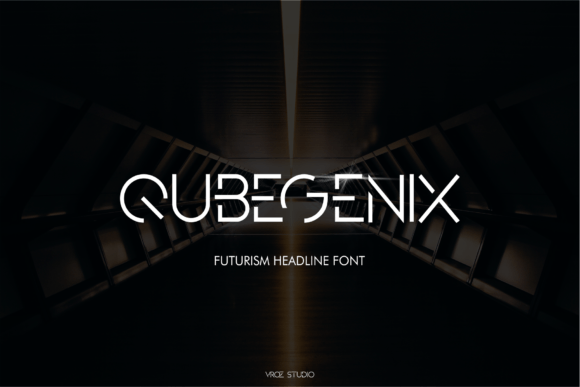 Qubegenix: A Futuristic Font for Modern Design