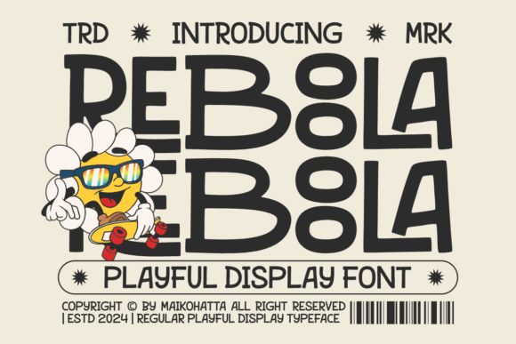 Reboola: A Joyful Font for Web Design