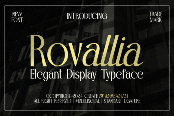 Rovallia: A Typographic Masterpiece