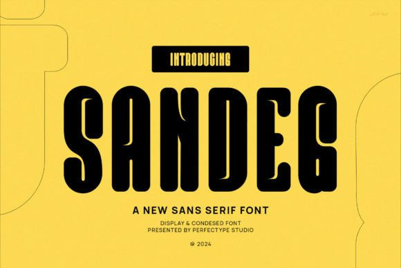 Sandeg: A Versatile Sans Serif
