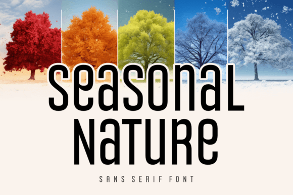 Seasonal Nature Font