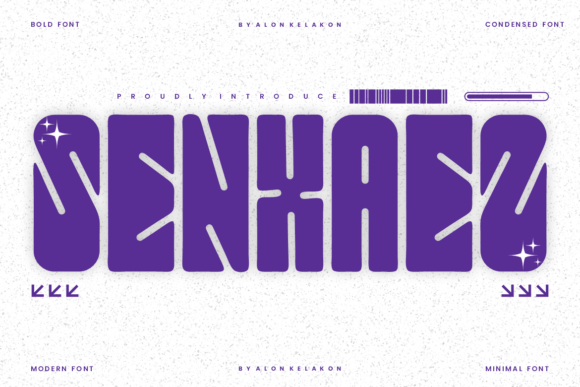 Senxaez Font: Modern Typography for Makers