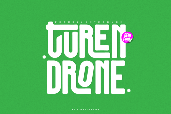 Turen Drone Font: A Bold Choice for Creative Projects