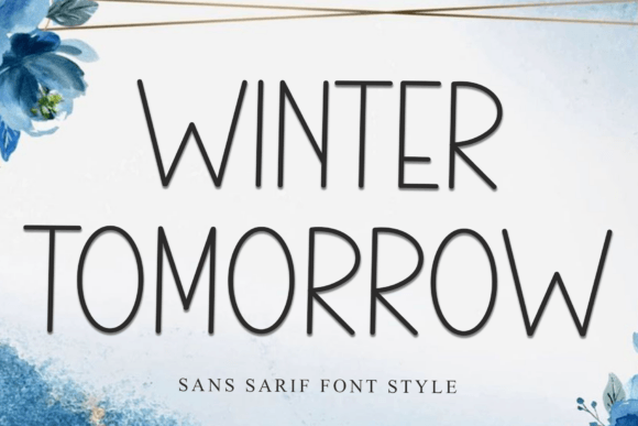 Winter Tomorrow Font